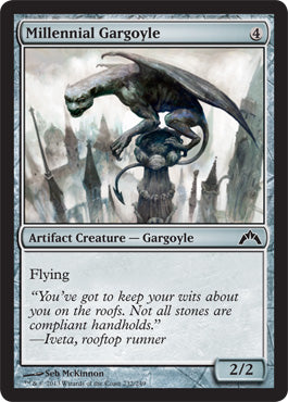 Millennial Gargoyle (Gatecrash) Near Mint Foil