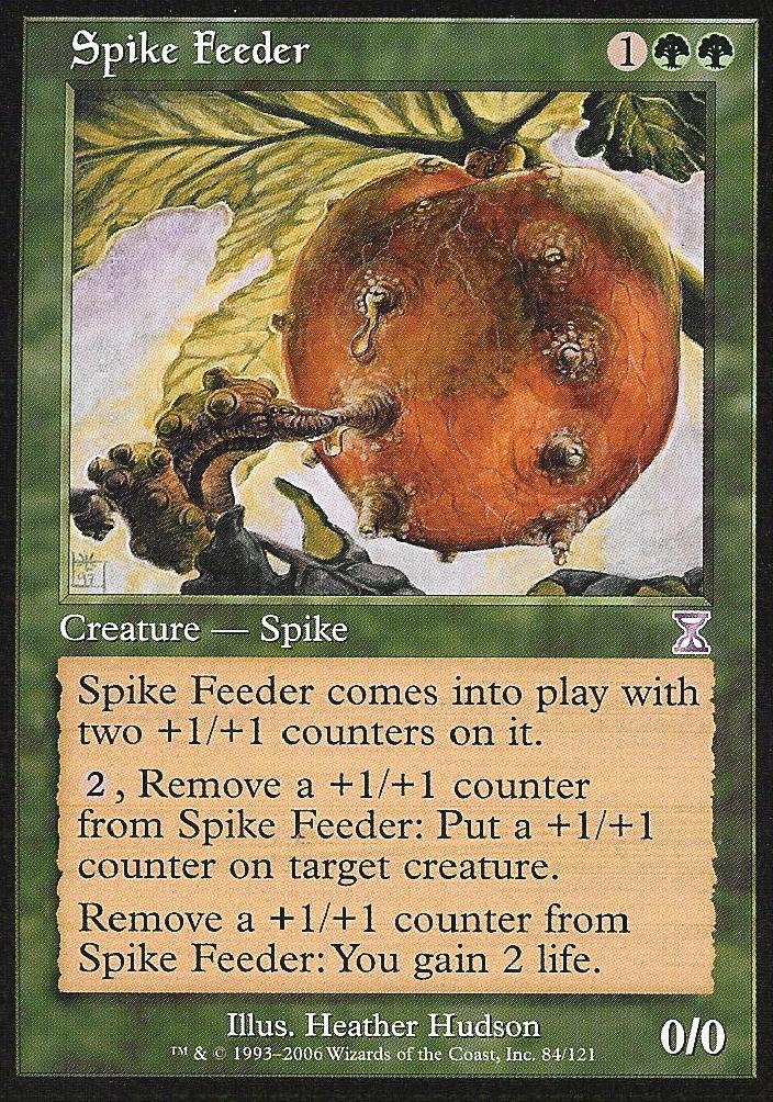 Spike Feeder (Time Spiral Time Shifted) Light Play Foil