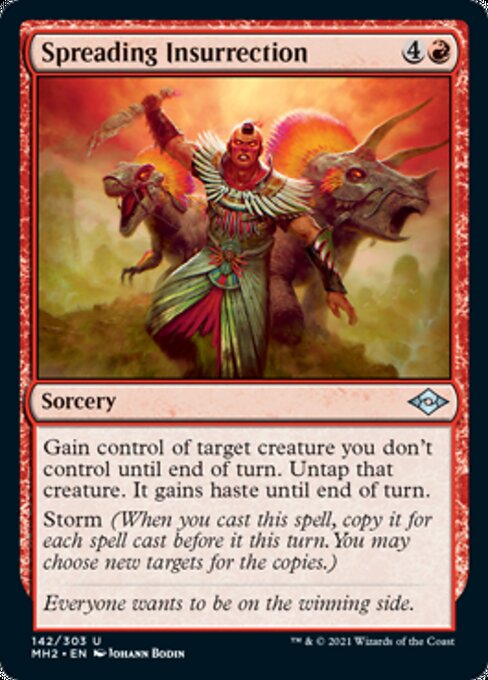 Spreading Insurrection (Modern Horizons 2) Near Mint Foil