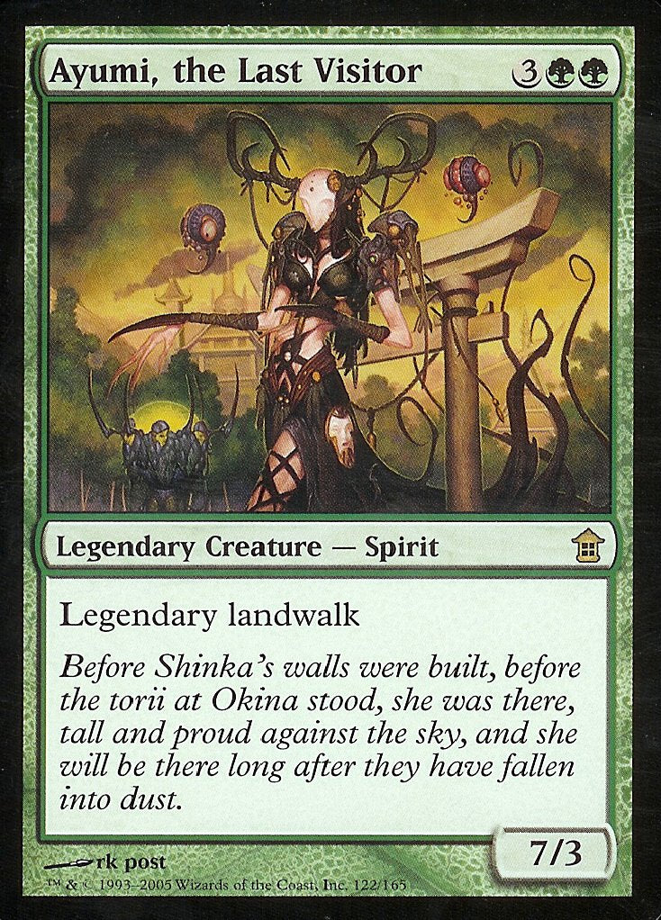Ayumi, the Last Visitor (Saviors of Kamigawa) Medium Play