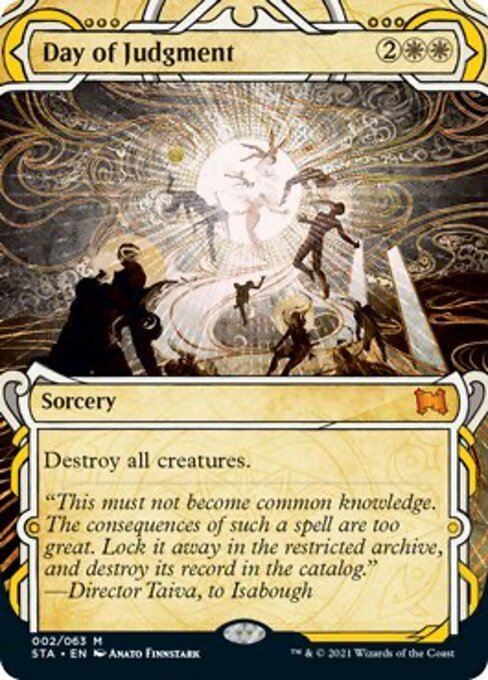 Day Of Judgment (Foil Etched) (Strixhaven Mystical Archive) Near Mint Foil