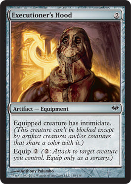 Executioner's Hood (Dark Ascension) Light Play Foil
