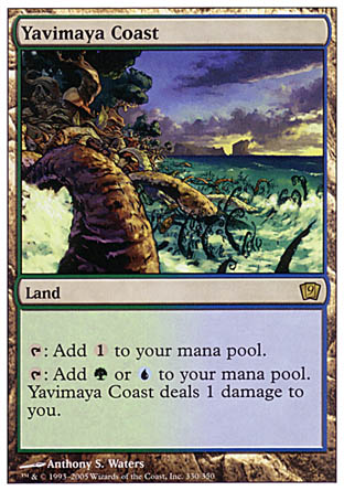Yavimaya Coast (9th Edition) Medium Play