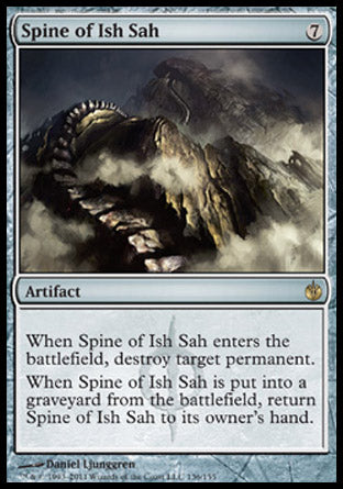 Spine of Ish Sah (Mirrodin Besieged) Light Play