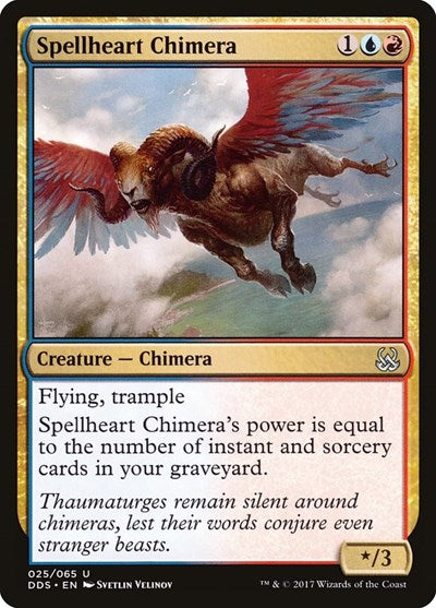 Spellheart Chimera (Duel Decks: Mind vs Might) Medium Play
