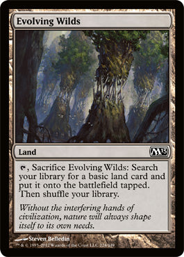 Evolving Wilds (Magic 2013 Core Set) Near Mint