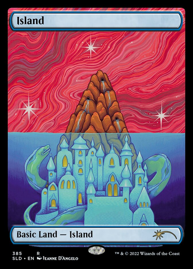 Island 385 (Secret Lair) Near Mint Foil