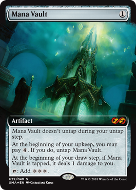 Mana Vault (Ultimate Box Toppers) Near Mint Foil