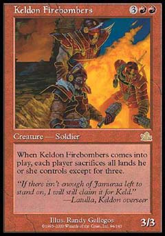 Keldon Firebombers (Prophecy) Near Mint
