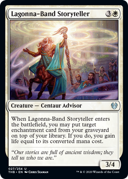 Lagonna-Band Storyteller (Theros Beyond Death) Medium Play