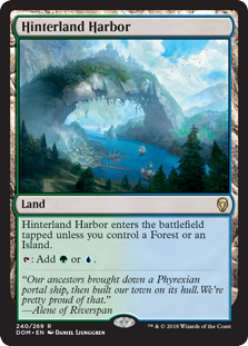 Hinterland Harbor (Dominaria) Light Play Foil