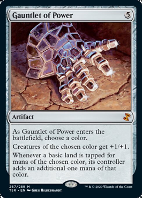 Gauntlet of Power (Time Spiral Remastered) Near Mint Foil