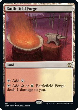 Battlefield Forge (Commander: Dominaria United) Light Play