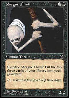 Morgue Thrull (Stronghold) Near Mint