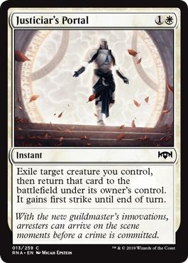 Justiciar's Portal (Ravnica Allegiance) Medium Play