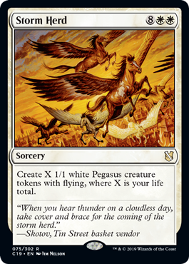 Storm Herd (Commander 2019) Medium Play