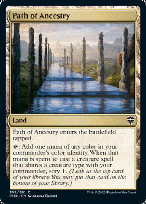 Path of Ancestry (Commander Legends) Light Play