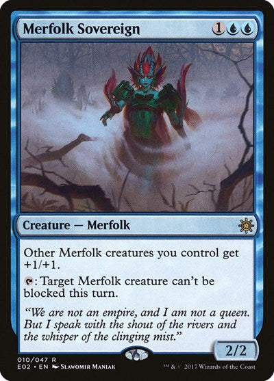 Merfolk Sovereign (Explorers of Ixalan) Near Mint