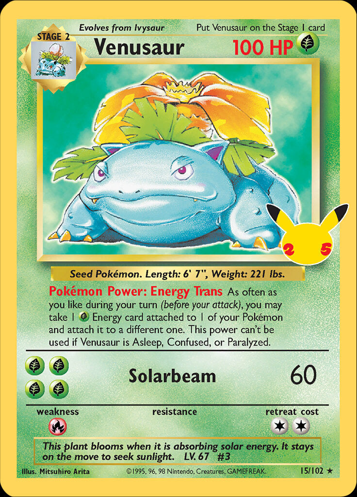 Venusaur (15/102) [SWSH: Celebrations Classic Collection]