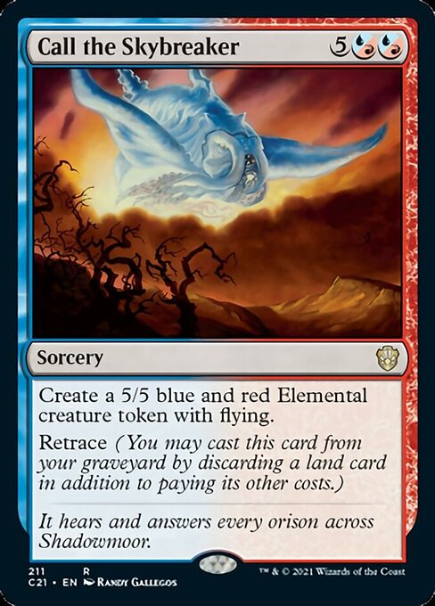 Call the Skybreaker (Commander 2021 Strixhaven) Light Play