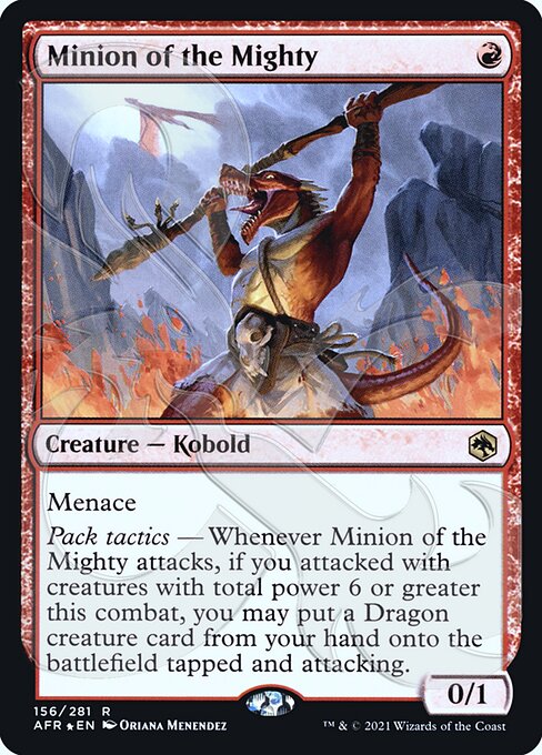 Minion of the Mighty (AFR Ampersand Promos) Near Mint Foil