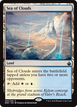 Sea of Clouds (Battlebond) Near Mint Foil