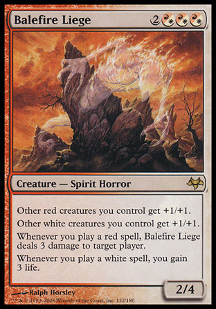 Balefire Liege (Eventide) Medium Play Foil