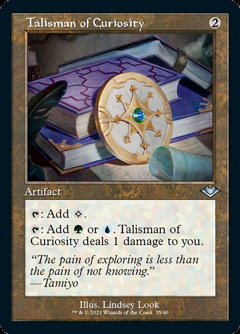 Talisman of Curiosity (Modern Horizons 1 Retro Frames) Near Mint Foil