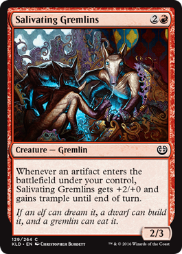 Salivating Gremlins (Kaladesh) Medium Play