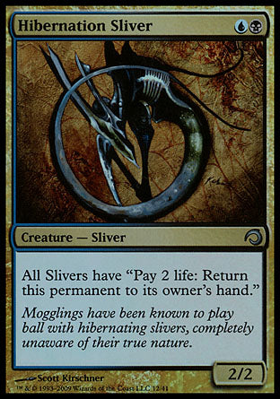 Hibernation Sliver (Premium Deck Series: Slivers) Light Play Foil