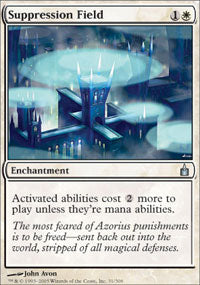 Suppression Field (Ravnica) Light Play