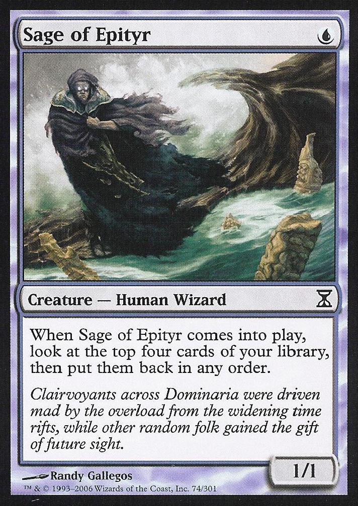 Sage of Epityr (Time Spiral) Medium Play
