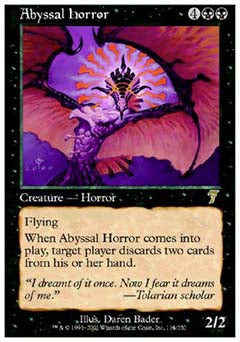 Abyssal Horror (7th Edition) Medium Play