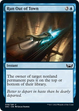Run Out of Town (Streets of New Capenna) Near Mint