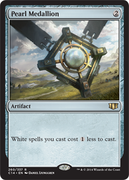 Pearl Medallion (Commander 2014 Edition) Light Play
