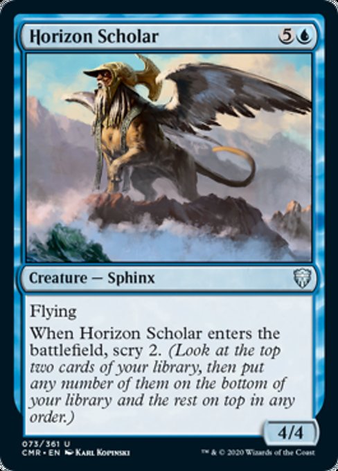 Horizon Scholar (Commander Legends) Near Mint Foil
