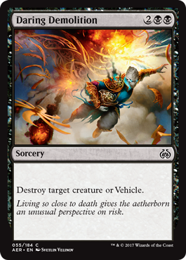 Daring Demolition (Aether Revolt) Medium Play