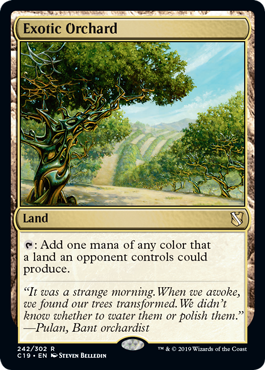 Exotic Orchard (Commander 2019) Near Mint