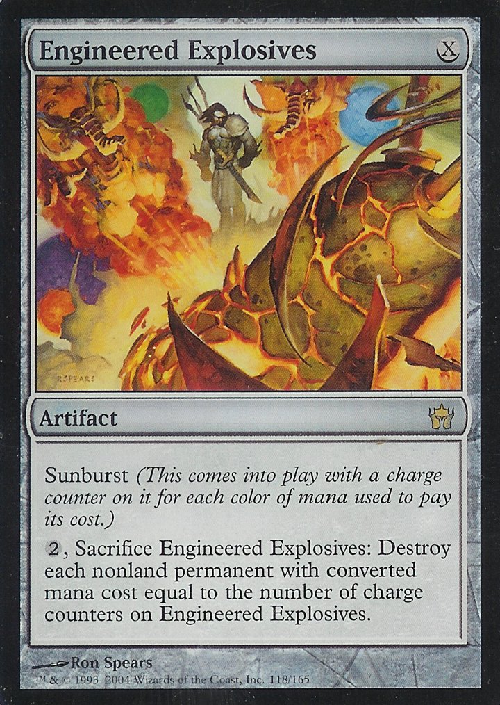 Engineered Explosives (Fifth Dawn) Light Play Foil