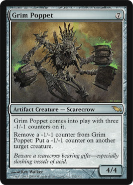 Grim Poppet (Shadowmoor) Medium Play Foil
