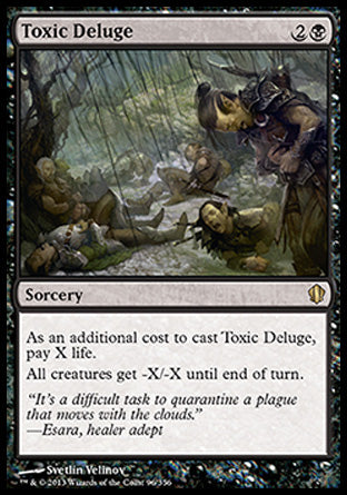Toxic Deluge (Commander 2013 Edition) Light Play