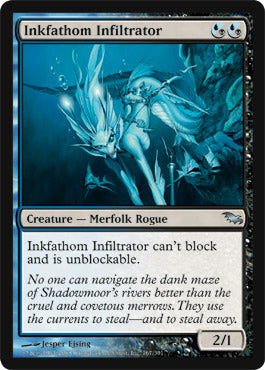 Inkfathom Infiltrator (Shadowmoor) Damaged / Poor