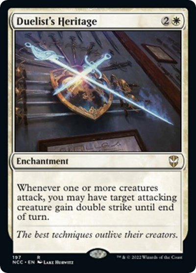 Duelist's Heritage (Commander: Streets of New Capenna) Near Mint