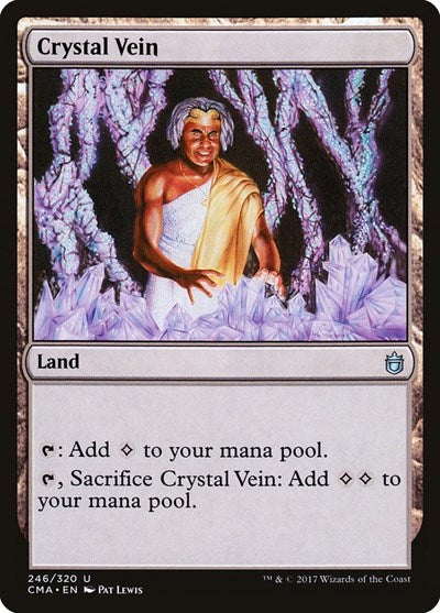 Crystal Vein (Commander Anthology) Near Mint