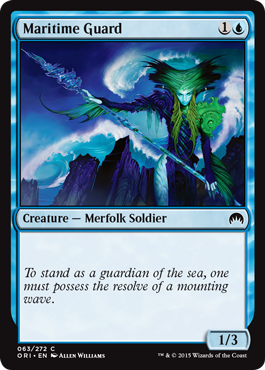 Maritime Guard (Magic Origins) Medium Play Foil