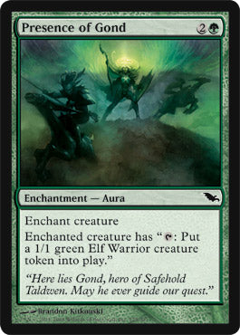 Presence of Gond (Shadowmoor) Medium Play