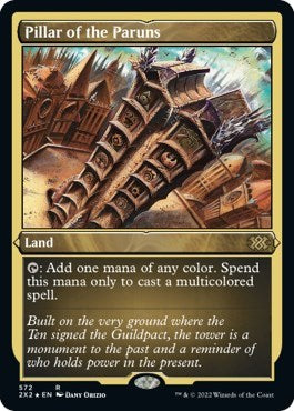 Pillar of the Paruns (Foil Etched) (Double Masters 2022) Near Mint Foil