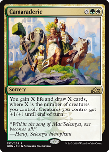 Camaraderie (Guilds of Ravnica) Light Play