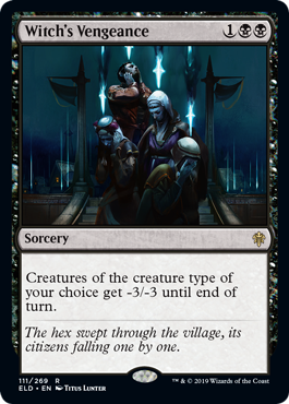 Witch's Vengeance (Throne of Eldraine) Medium Play