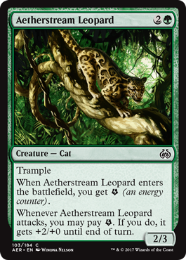 Aetherstream Leopard (Aether Revolt) Near Mint
